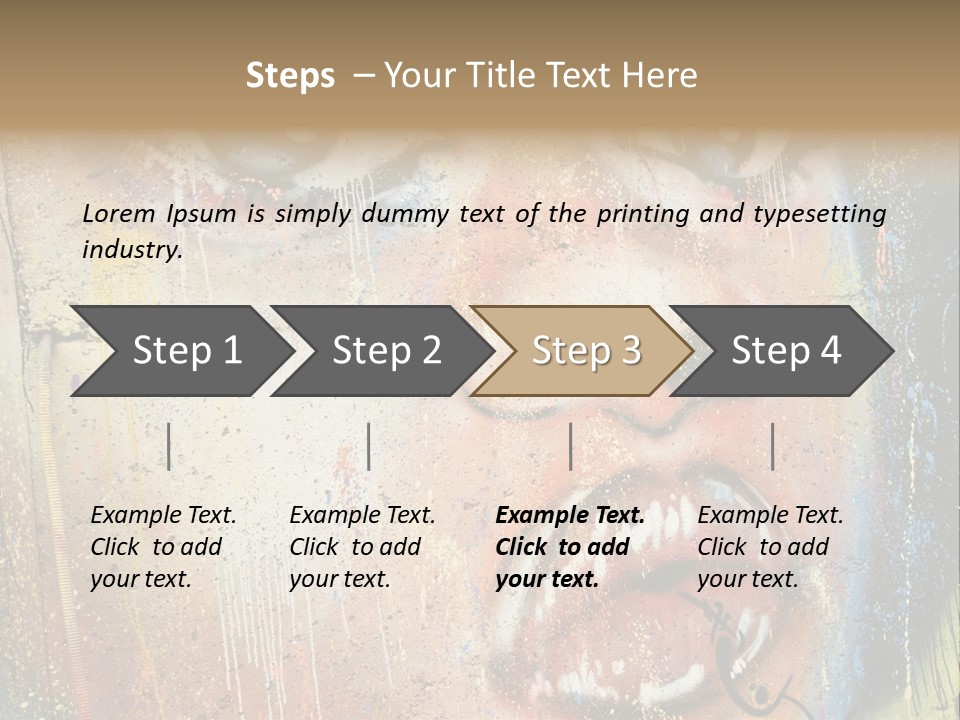 Illegal Degradation Vandalism PowerPoint Template