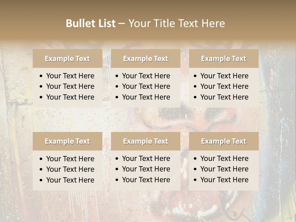 Illegal Degradation Vandalism PowerPoint Template