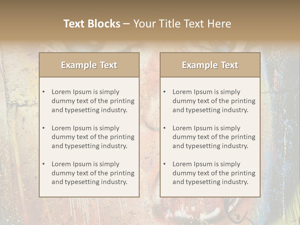 Illegal Degradation Vandalism PowerPoint Template