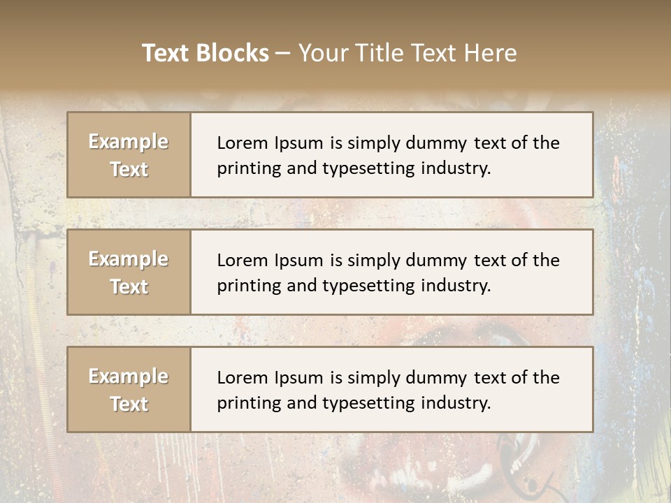 Illegal Degradation Vandalism PowerPoint Template