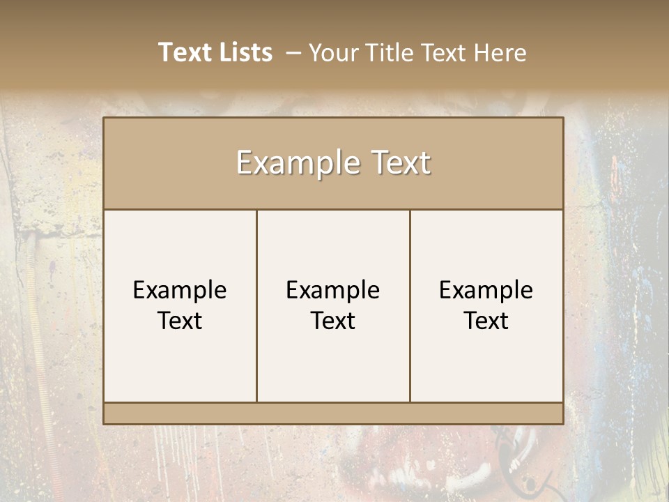 Illegal Degradation Vandalism PowerPoint Template