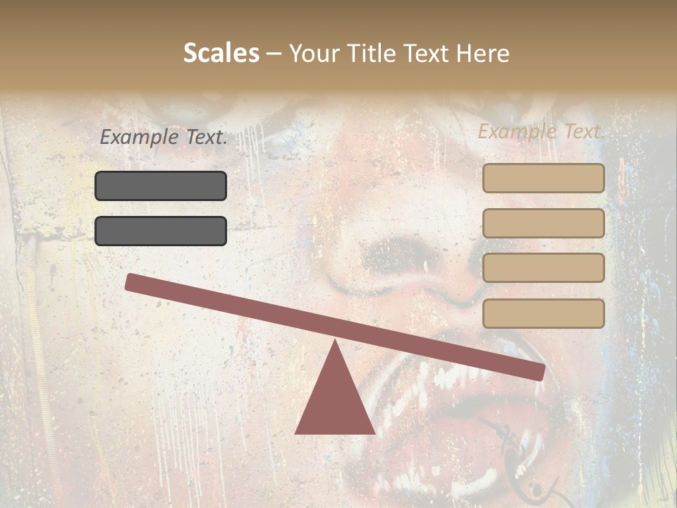 Illegal Degradation Vandalism PowerPoint Template
