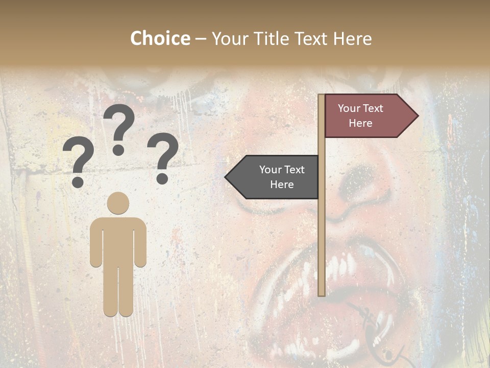 Illegal Degradation Vandalism PowerPoint Template
