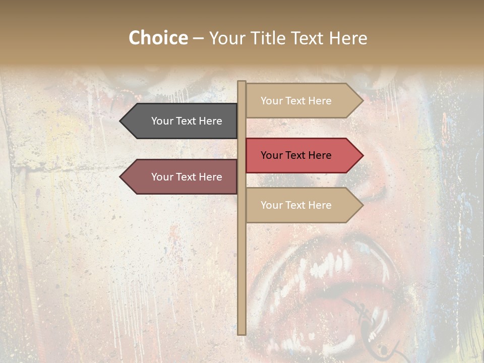 Illegal Degradation Vandalism PowerPoint Template