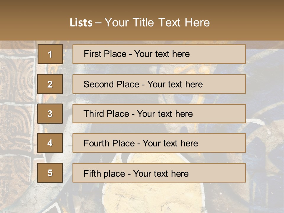 Shape Art Facade PowerPoint Template