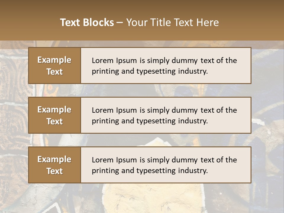 Shape Art Facade PowerPoint Template