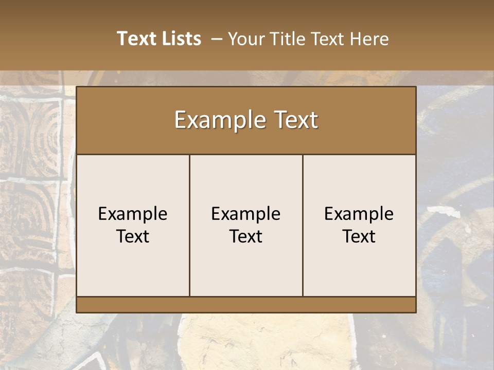 Shape Art Facade PowerPoint Template