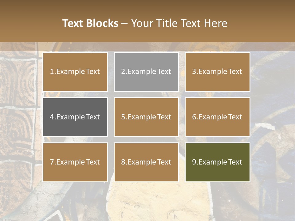 Shape Art Facade PowerPoint Template