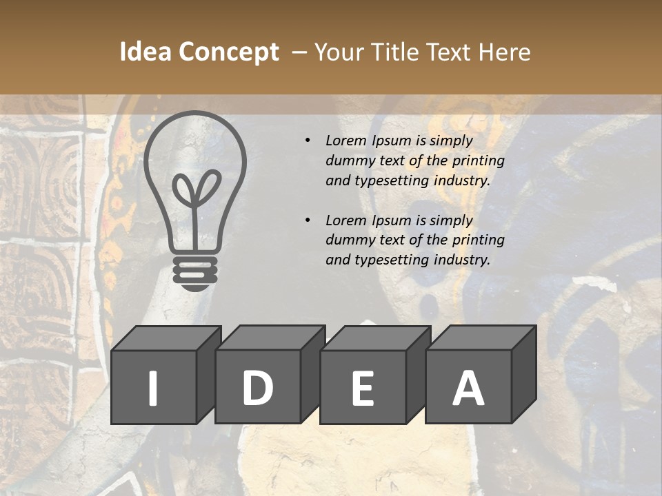 Shape Art Facade PowerPoint Template