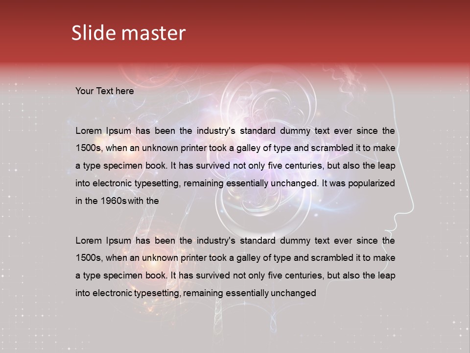 Thought Process Imagination PowerPoint Template