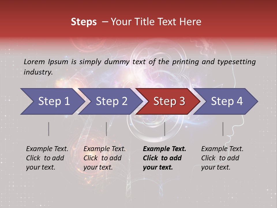 Thought Process Imagination PowerPoint Template