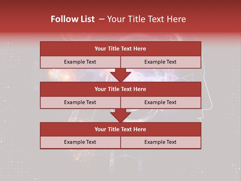 Thought Process Imagination PowerPoint Template