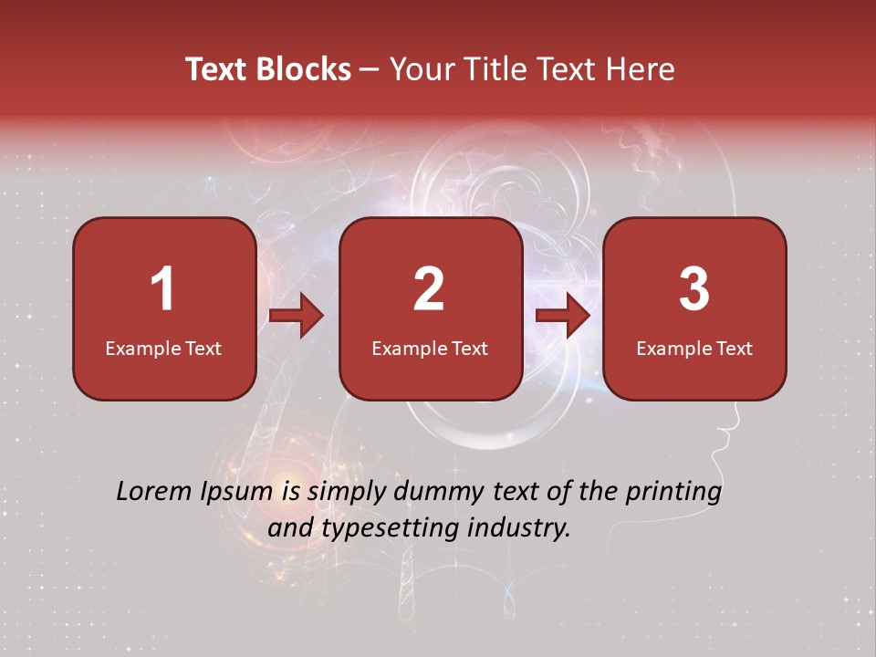 Thought Process Imagination PowerPoint Template