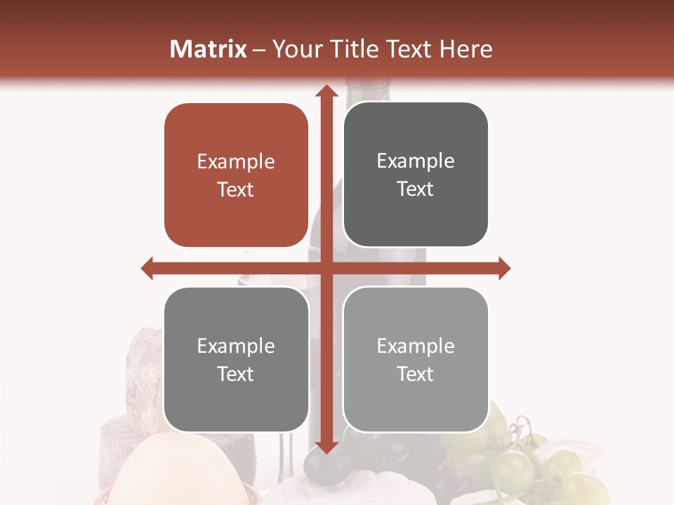 Appetizer Cheese Cream PowerPoint Template