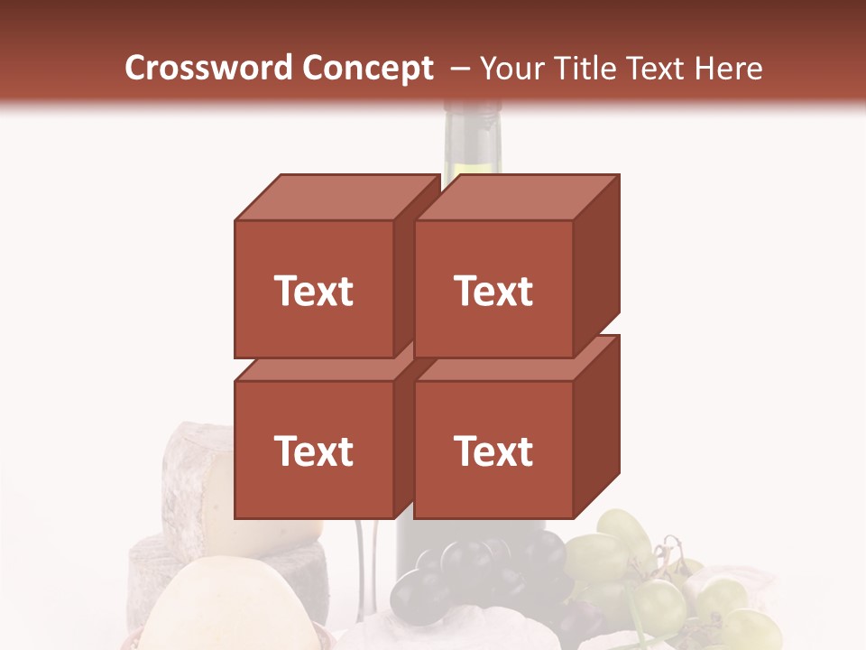 Appetizer Cheese Cream PowerPoint Template