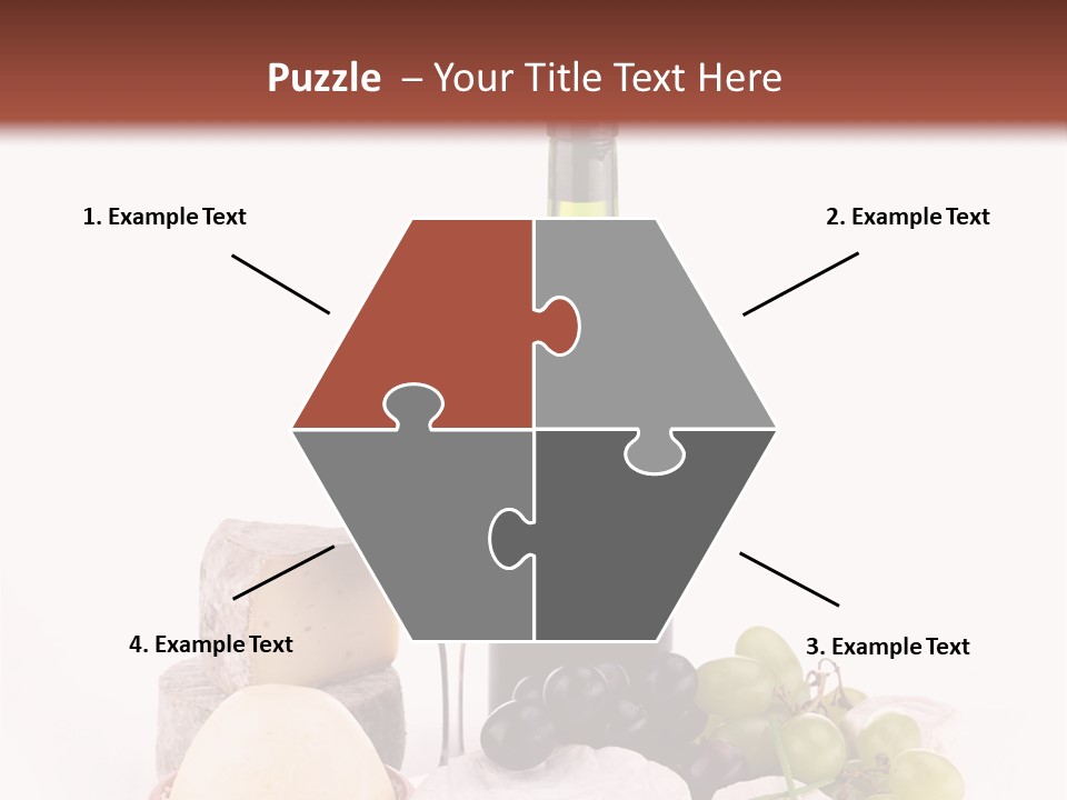 Appetizer Cheese Cream PowerPoint Template