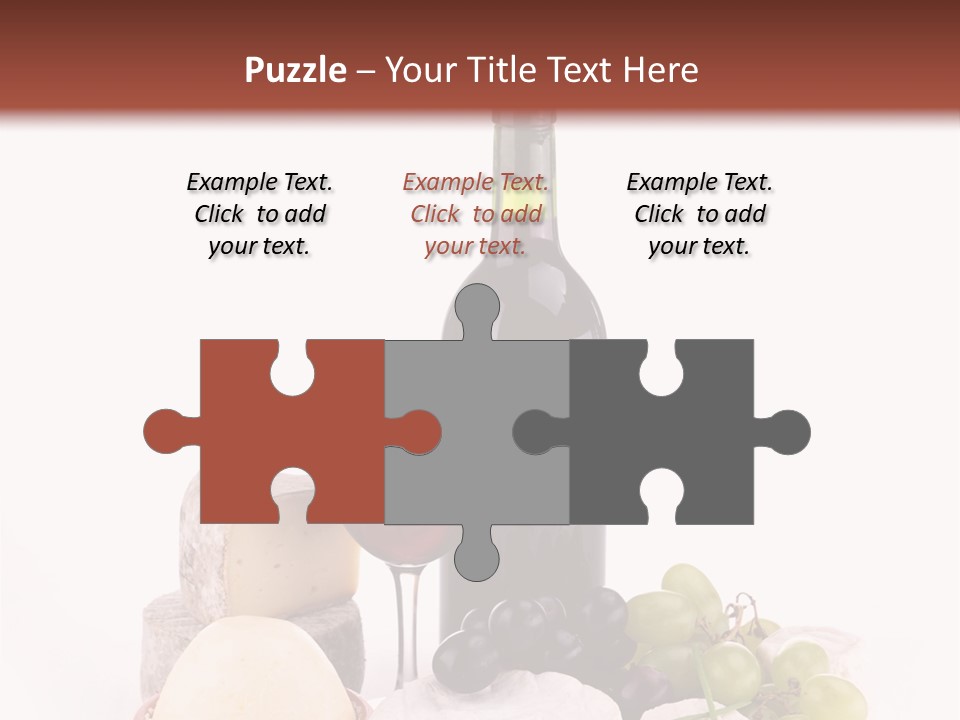 Appetizer Cheese Cream PowerPoint Template