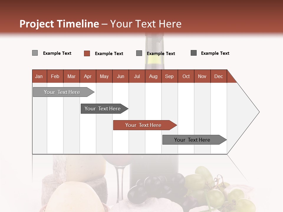 Appetizer Cheese Cream PowerPoint Template