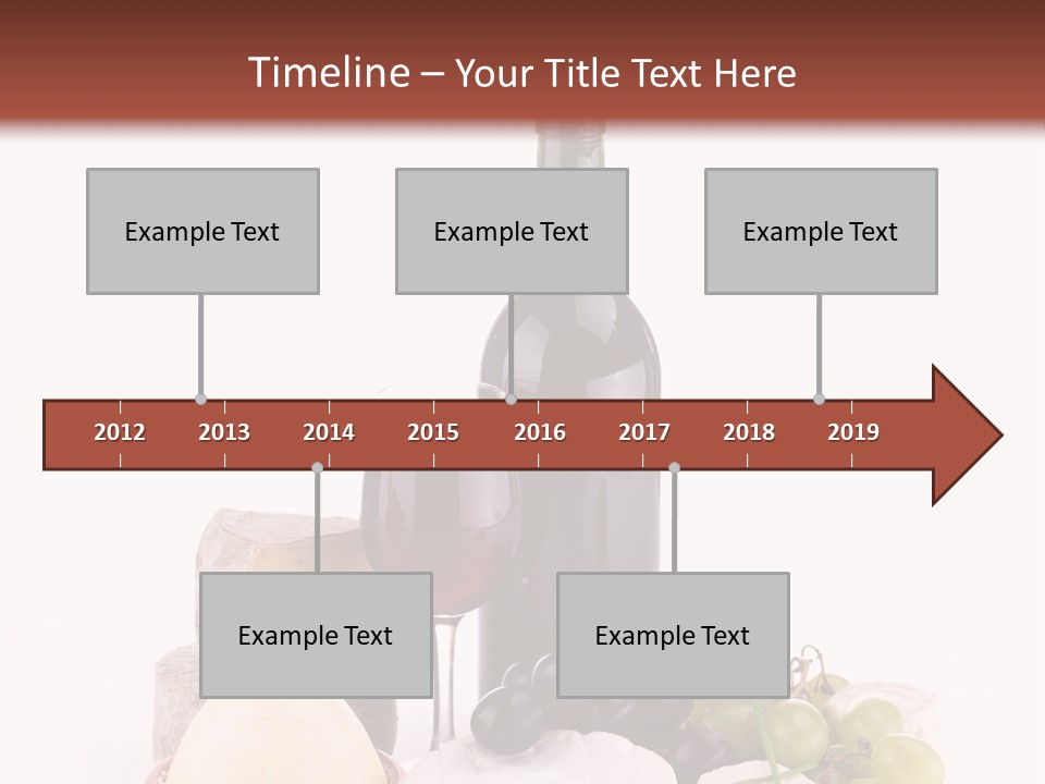 Appetizer Cheese Cream PowerPoint Template