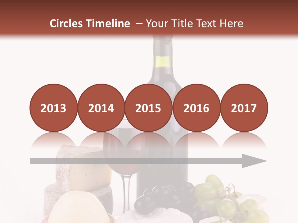 Appetizer Cheese Cream PowerPoint Template