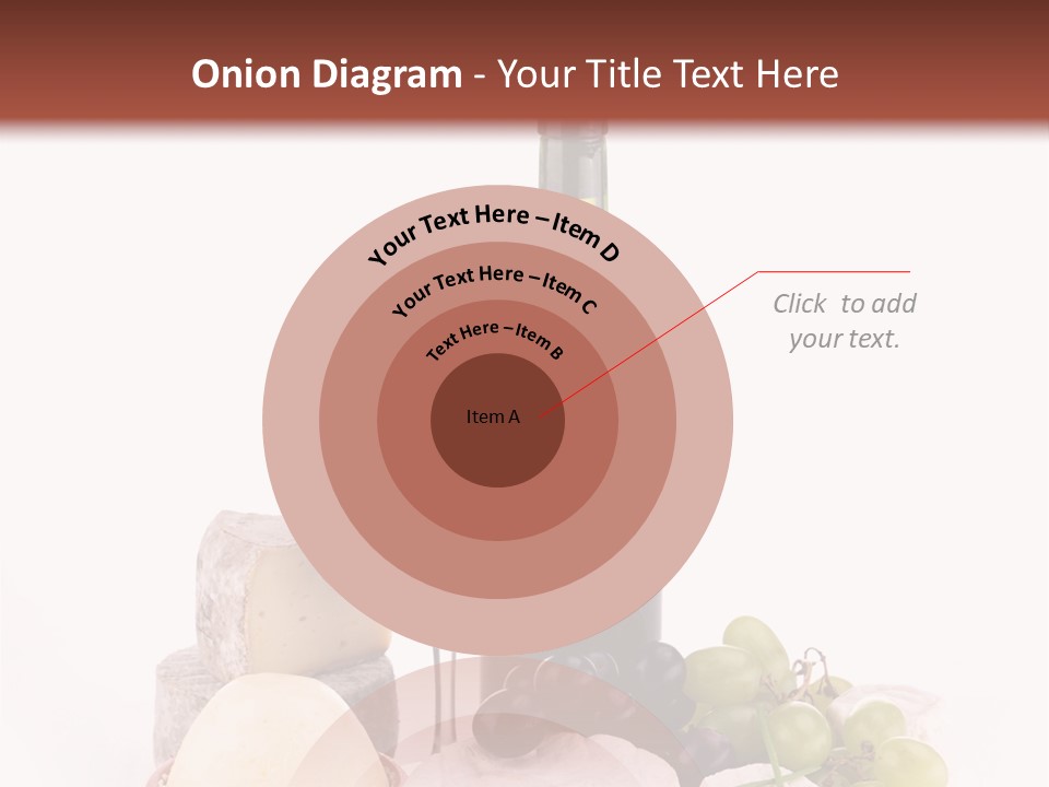 Appetizer Cheese Cream PowerPoint Template