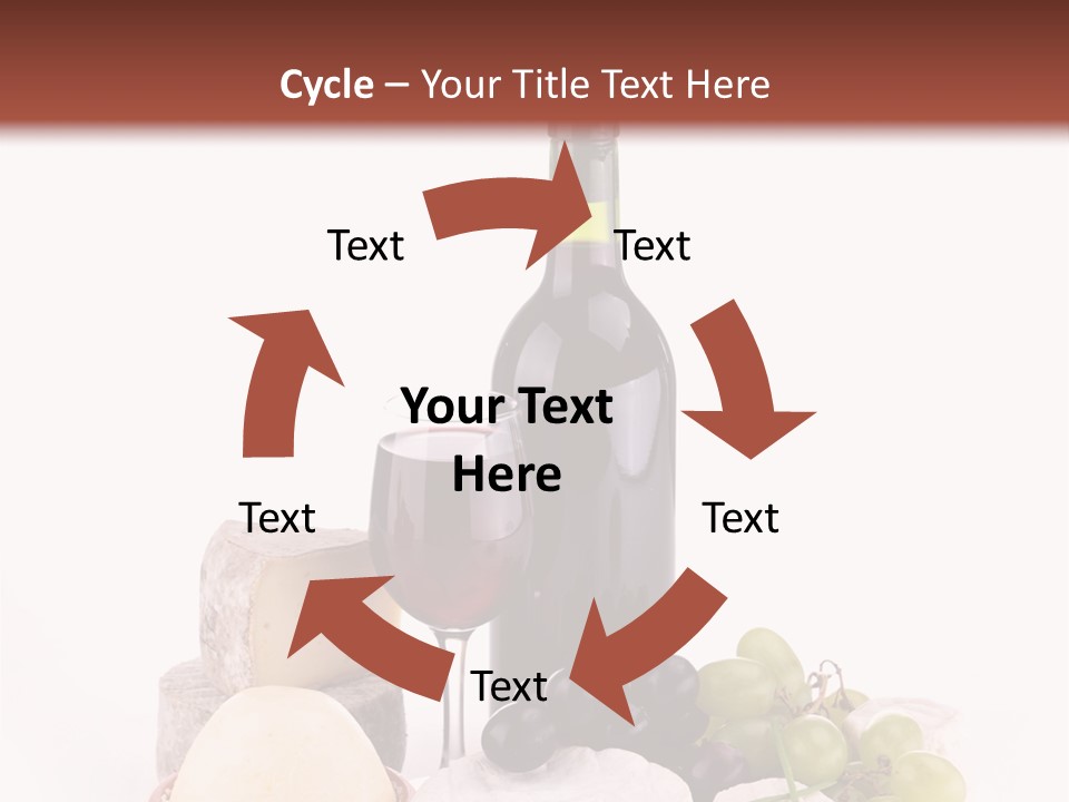 Appetizer Cheese Cream PowerPoint Template