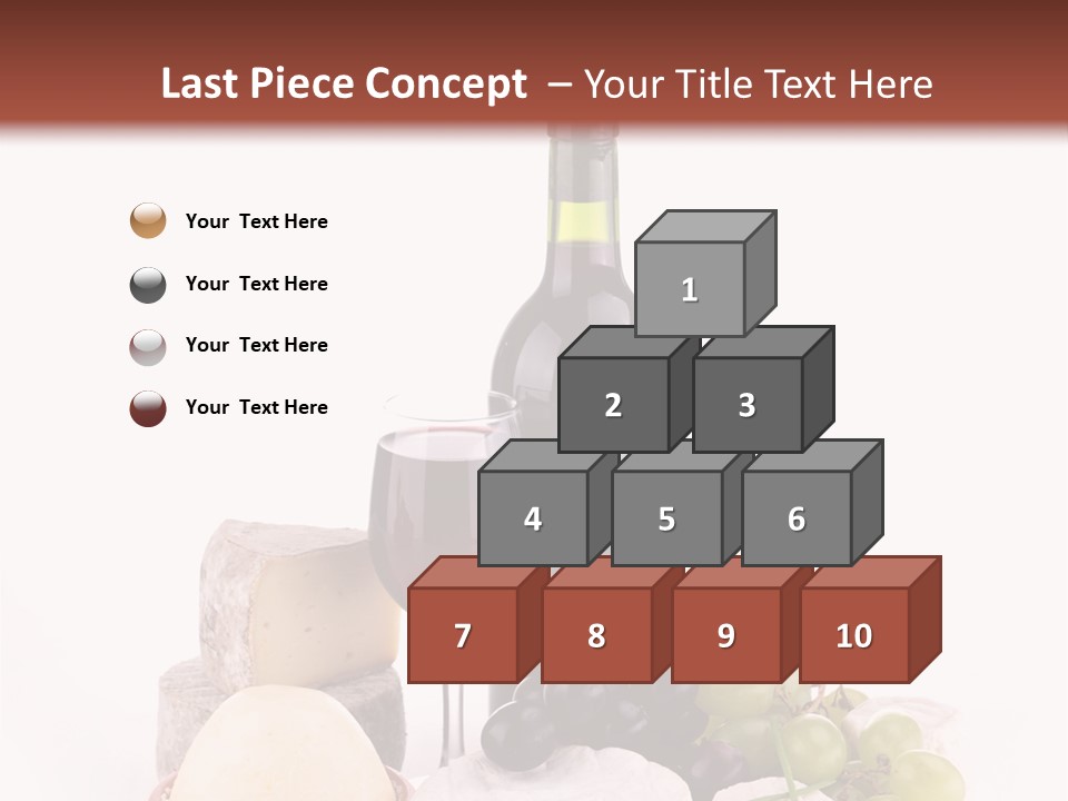 Appetizer Cheese Cream PowerPoint Template