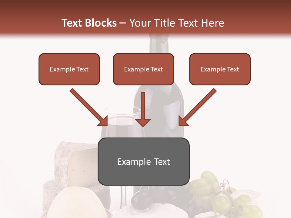 Appetizer Cheese Cream PowerPoint Template