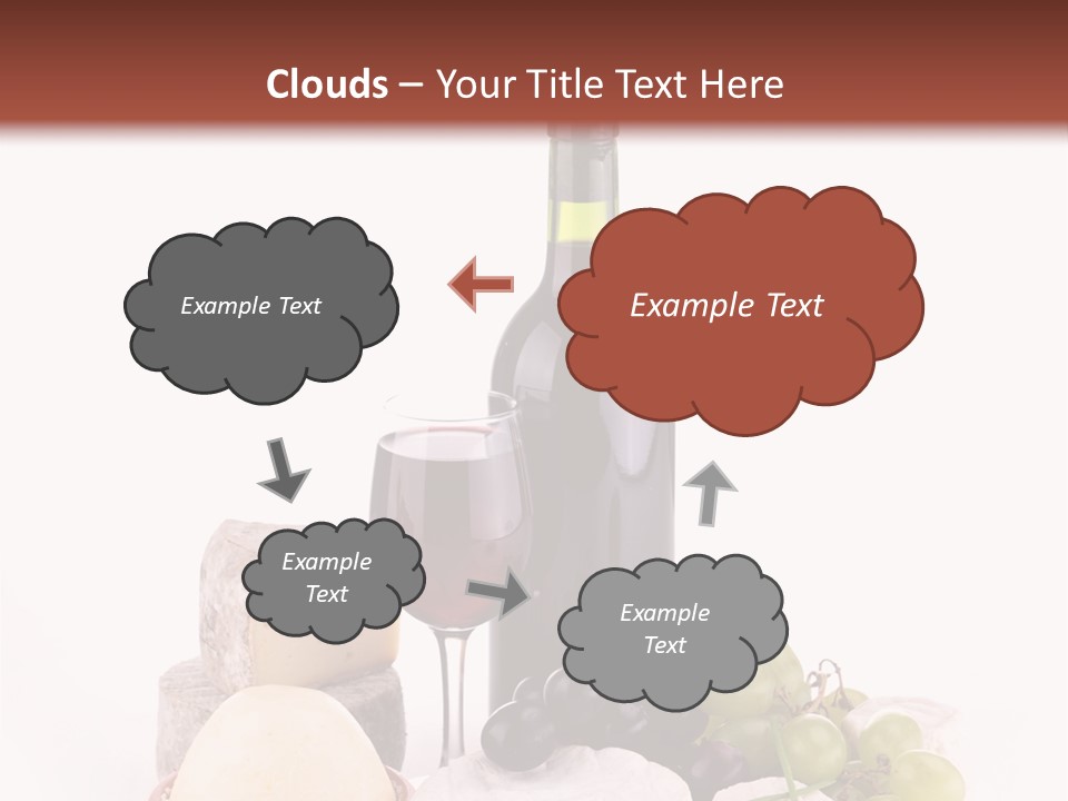 Appetizer Cheese Cream PowerPoint Template