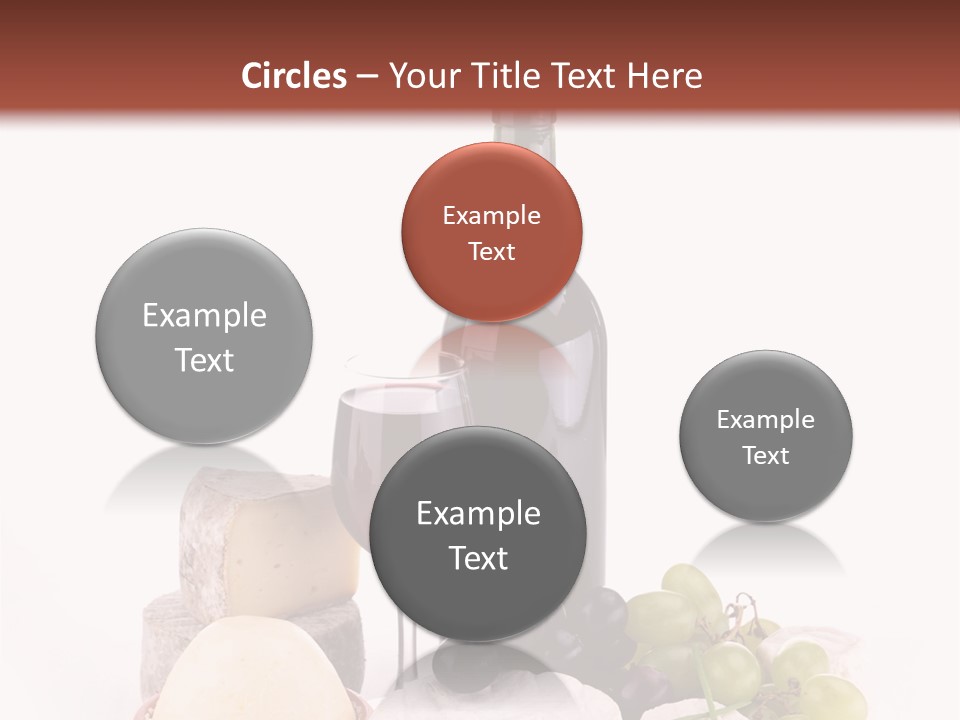 Appetizer Cheese Cream PowerPoint Template