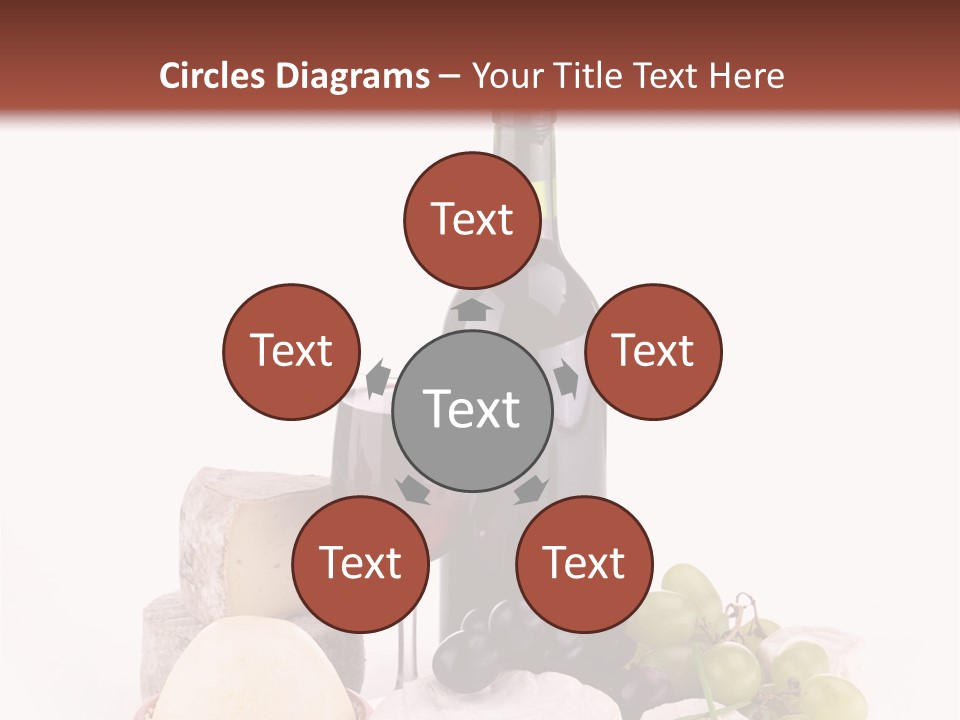 Appetizer Cheese Cream PowerPoint Template