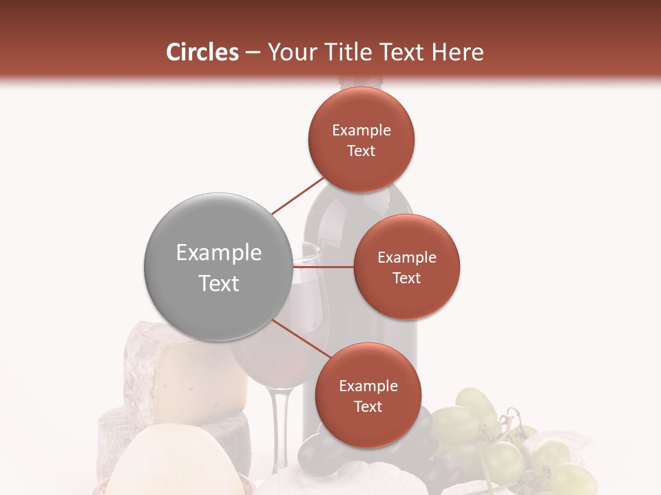 Appetizer Cheese Cream PowerPoint Template