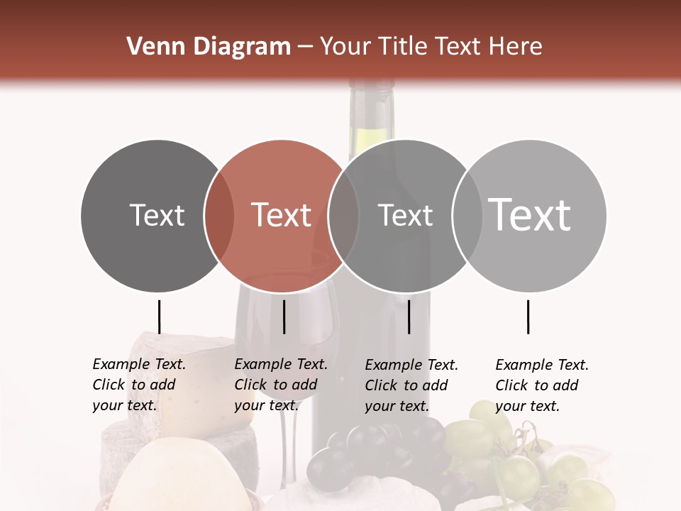 Appetizer Cheese Cream PowerPoint Template