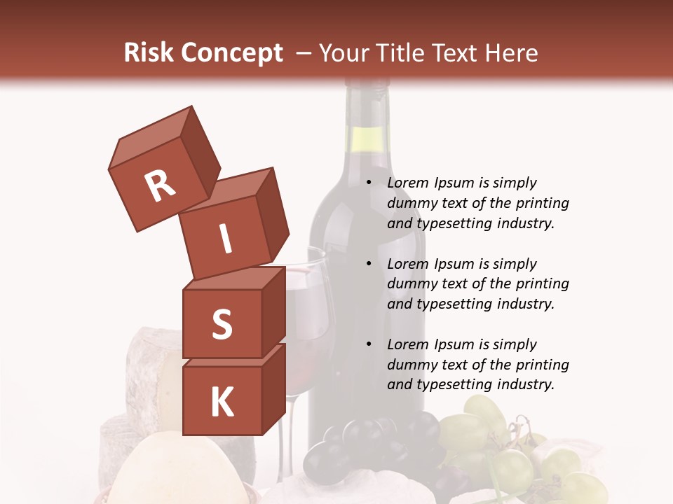 Appetizer Cheese Cream PowerPoint Template