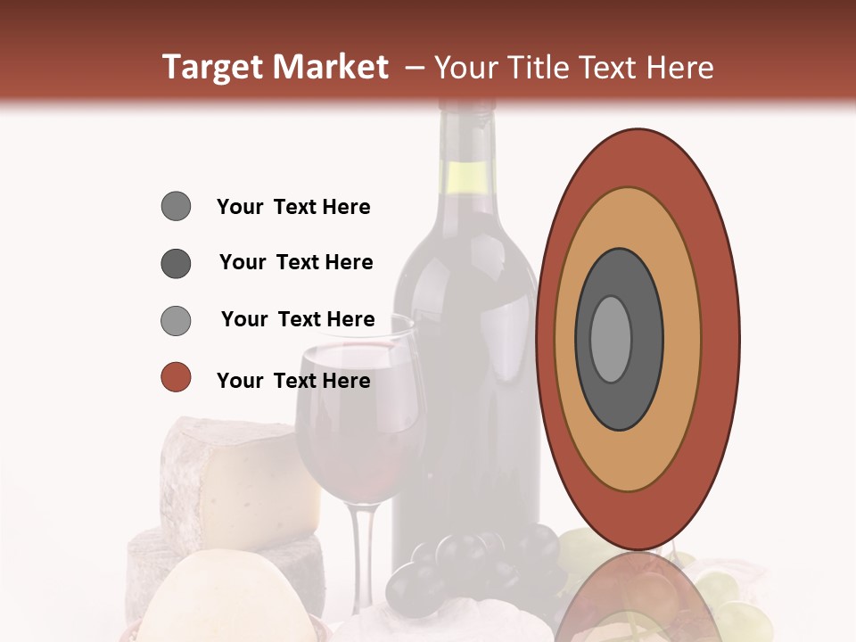 Appetizer Cheese Cream PowerPoint Template