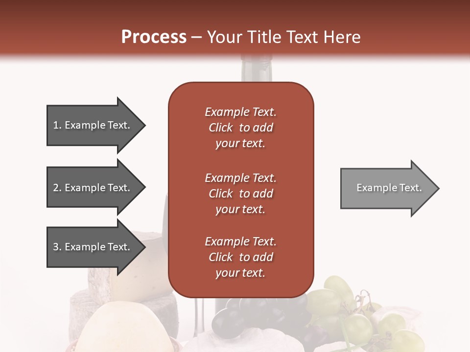 Appetizer Cheese Cream PowerPoint Template