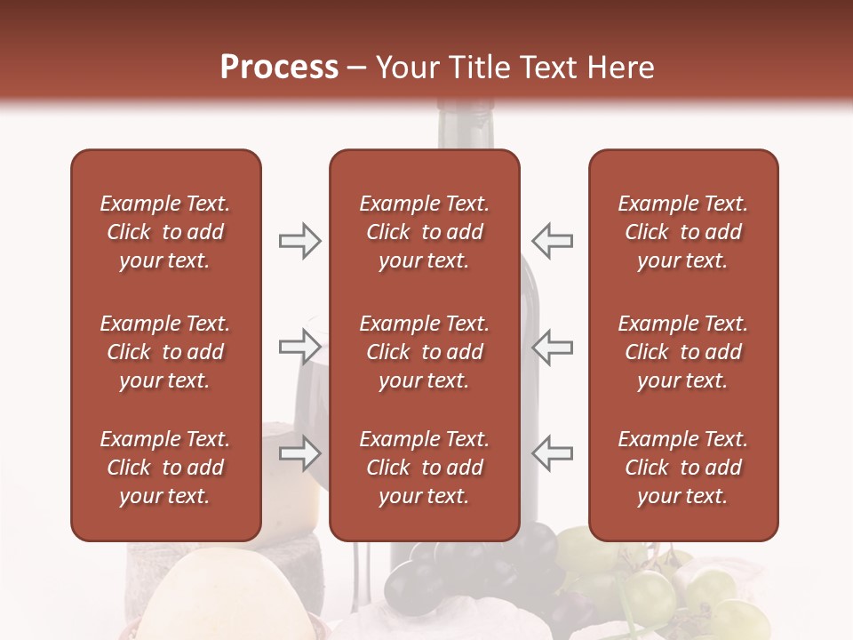 Appetizer Cheese Cream PowerPoint Template