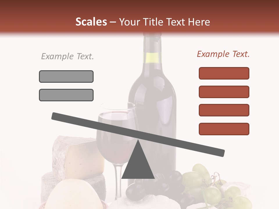 Appetizer Cheese Cream PowerPoint Template