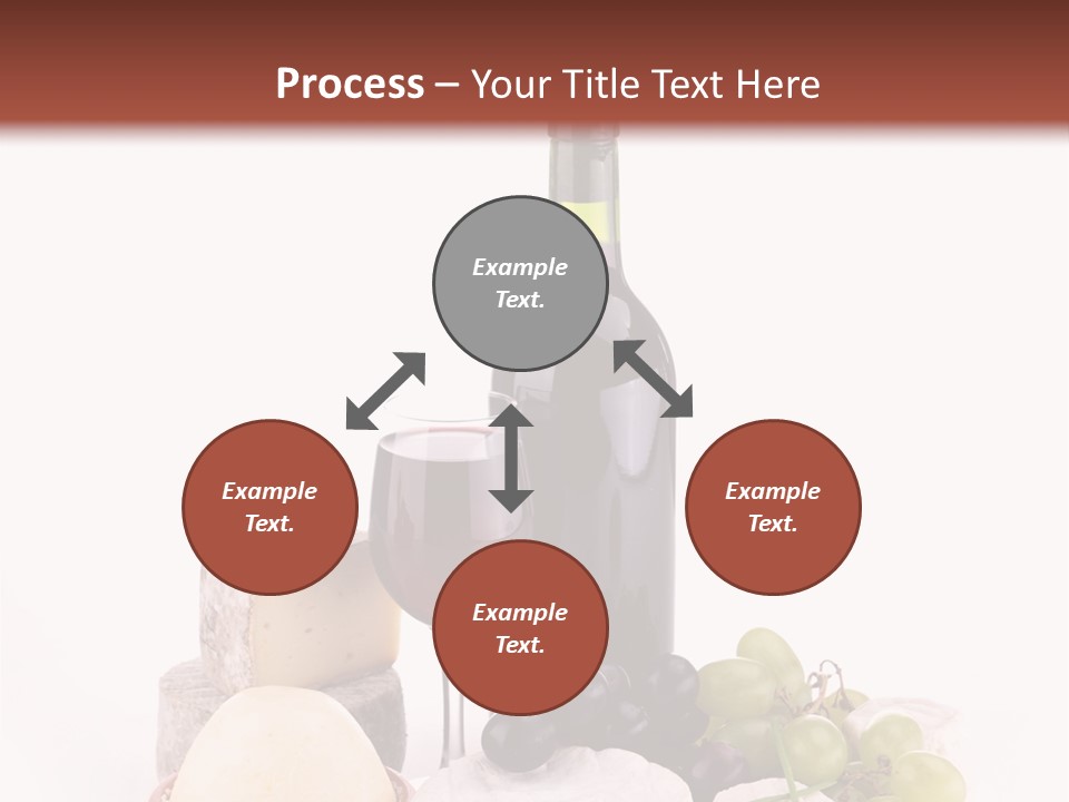 Appetizer Cheese Cream PowerPoint Template