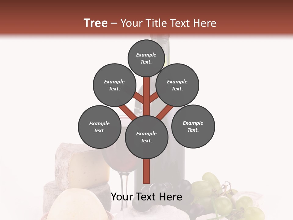 Appetizer Cheese Cream PowerPoint Template