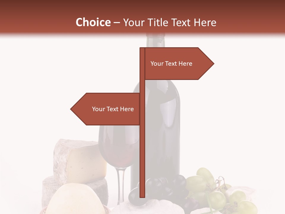 Appetizer Cheese Cream PowerPoint Template