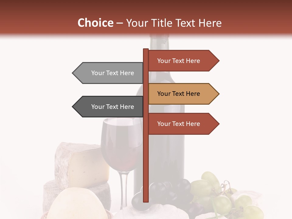 Appetizer Cheese Cream PowerPoint Template