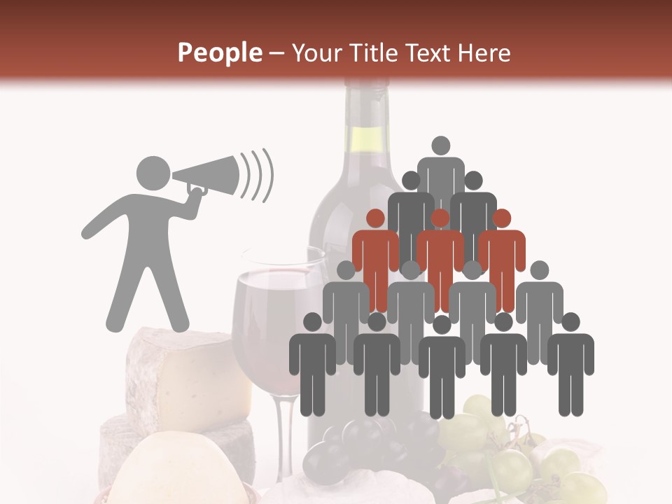 Appetizer Cheese Cream PowerPoint Template