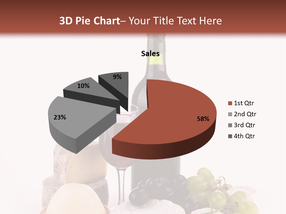 Appetizer Cheese Cream PowerPoint Template