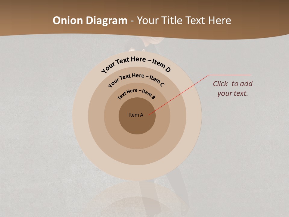 Collar Suit Scene PowerPoint Template