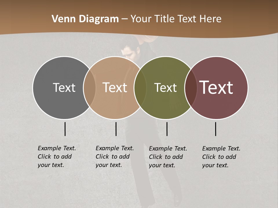 Collar Suit Scene PowerPoint Template