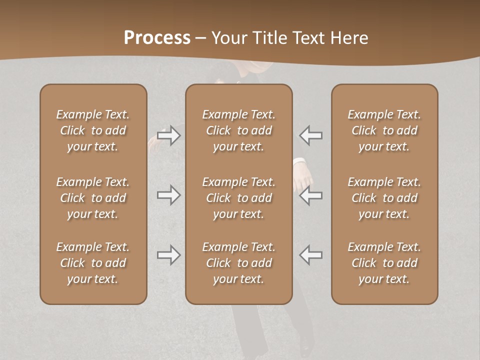 Collar Suit Scene PowerPoint Template