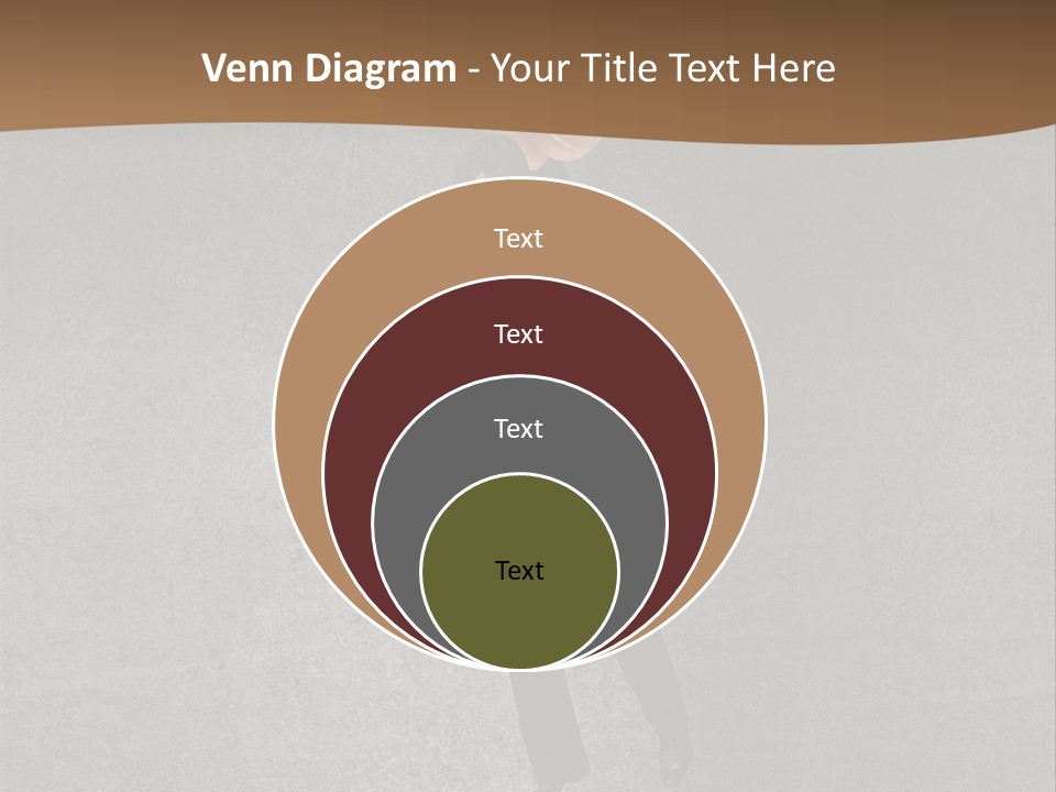 Collar Suit Scene PowerPoint Template