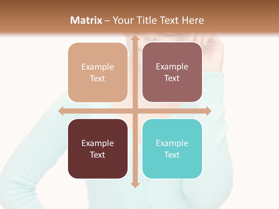 Teacher Nerd Female PowerPoint Template