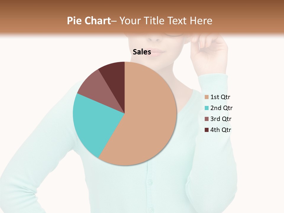 Teacher Nerd Female PowerPoint Template